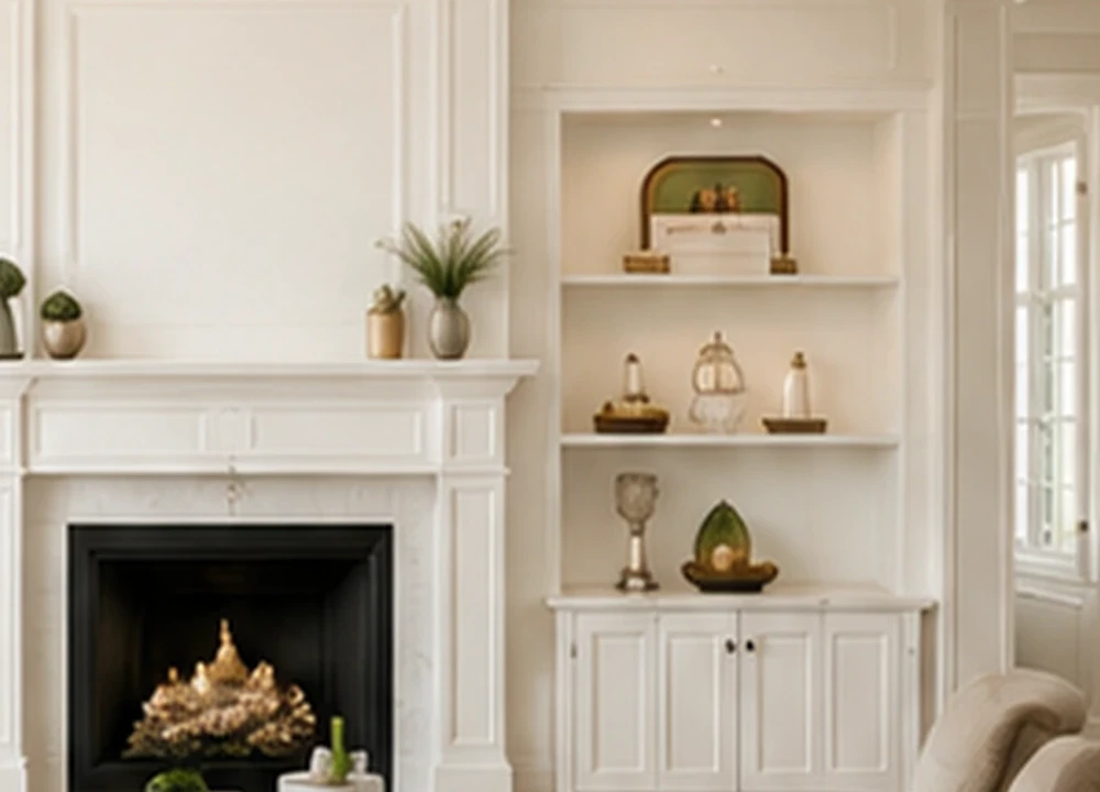 Interior painting project example