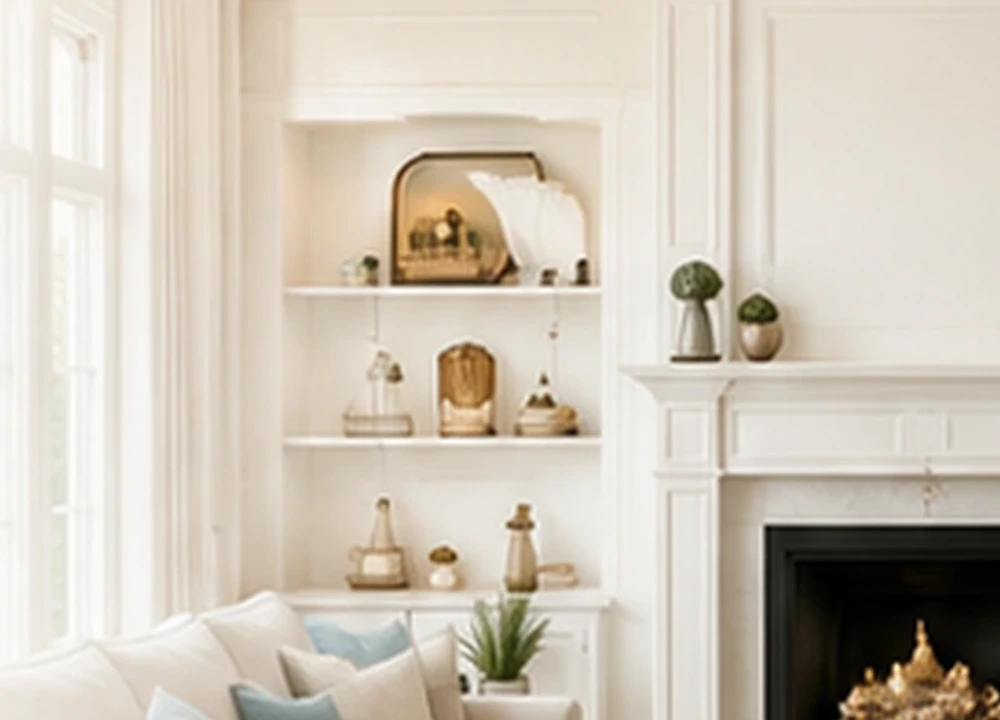 Interior painting project example