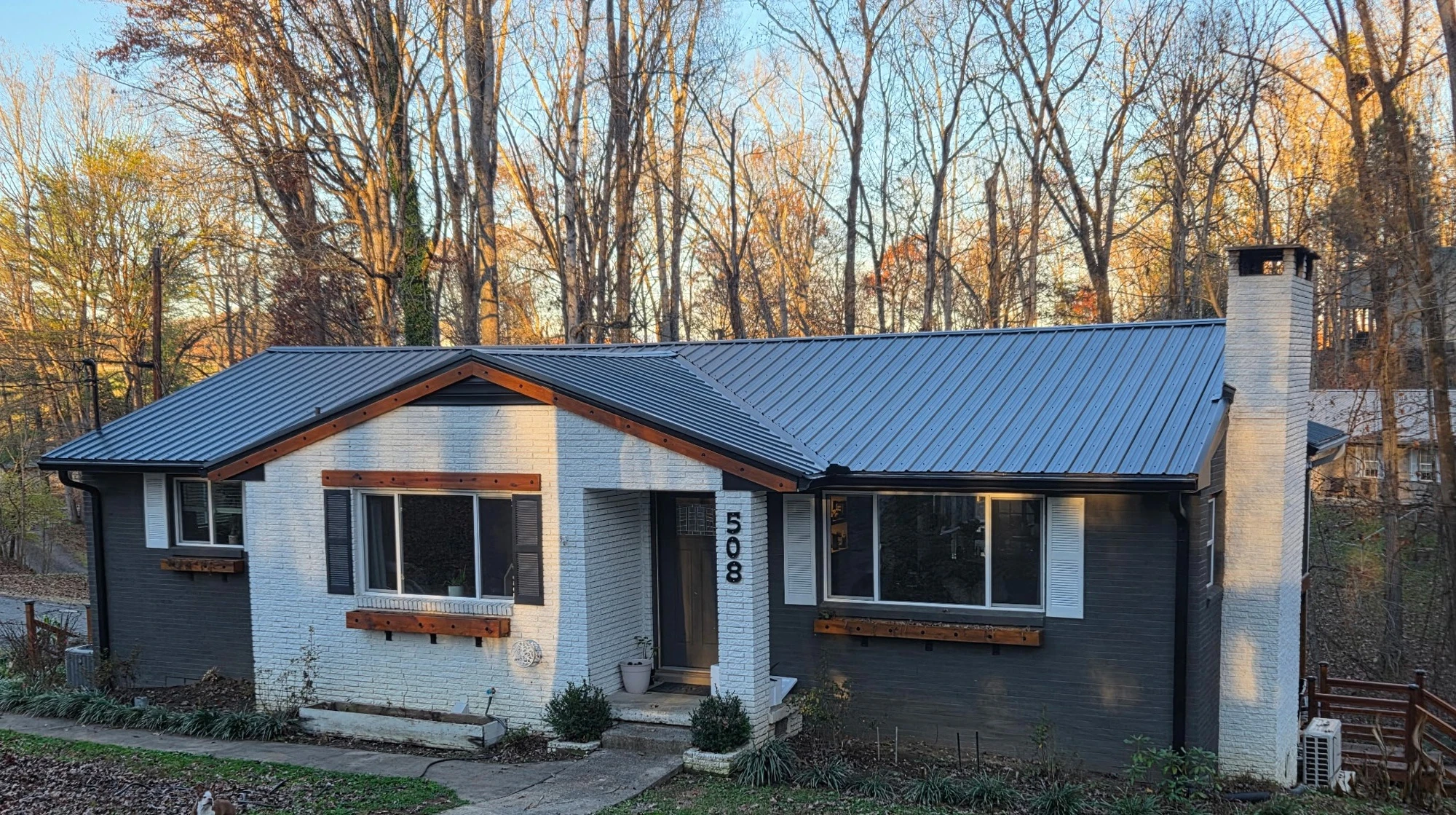 Detailed exterior painting example