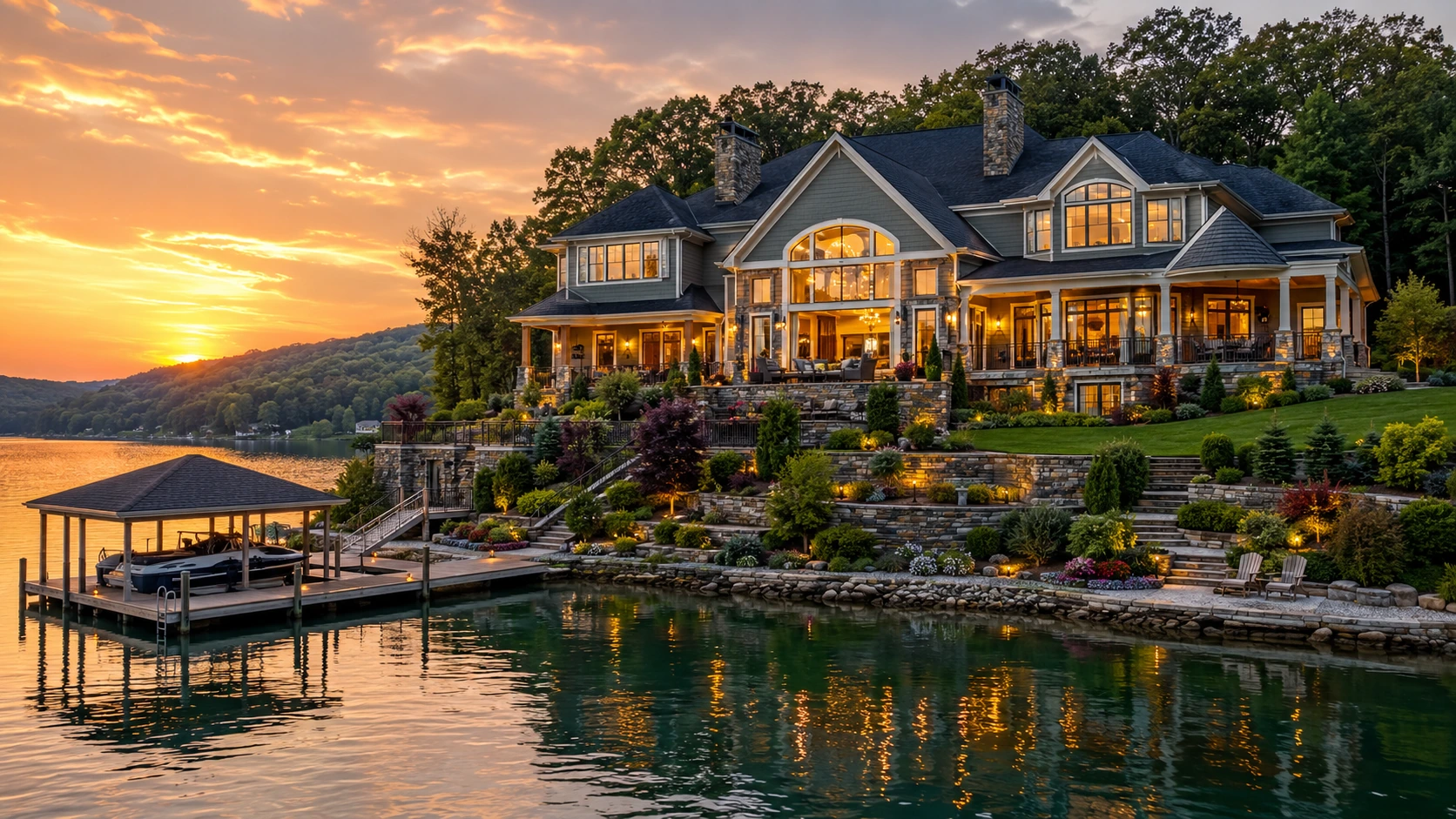 Gallatin Tennessee lake-area homes