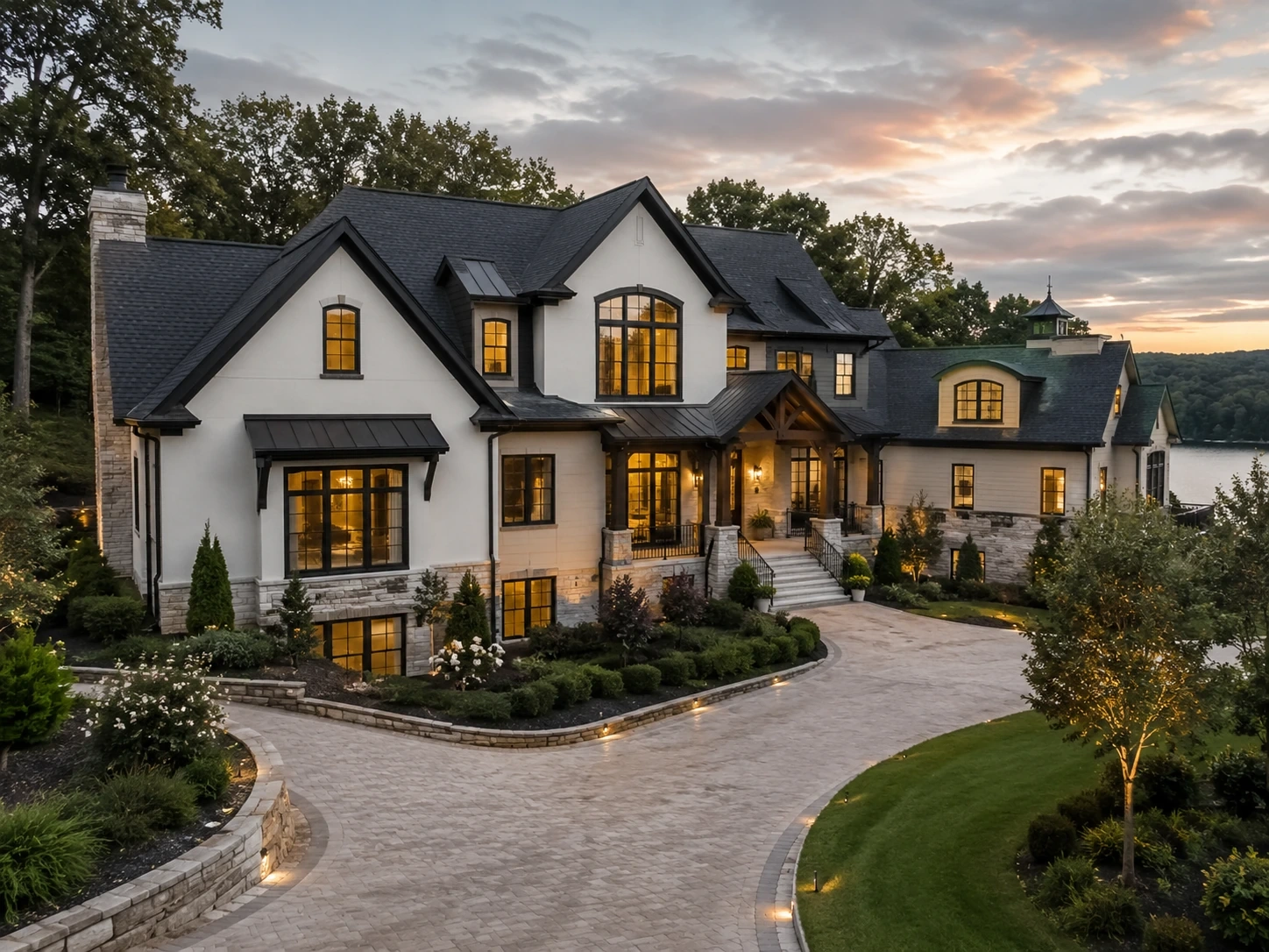 Upscale Gallatin Tennessee home representing a whole-home repaint